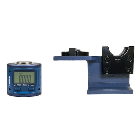 Hhip CAT40 V-Flange H/V Tool Stand & Dasqua IP65 Digital Zero Setter 9999-0046